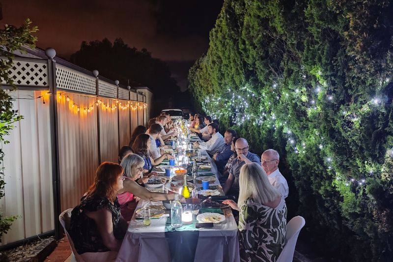 tables and chairs hire perth